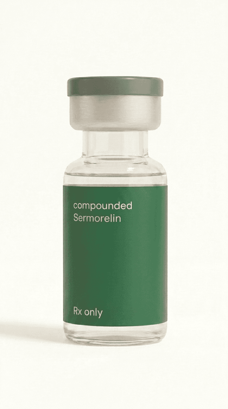 Sermorelin — Growth Hormone Releasing Hormone — Injectable